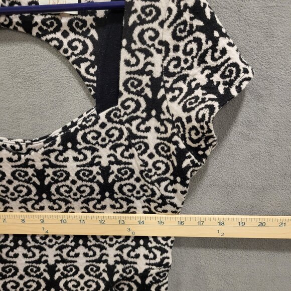 Anthropologie‎ Deletta Women Fit and Flare Dress Size Medium Pockets - Picture 7 of 8